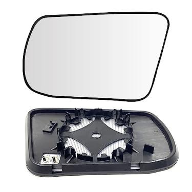 Imagem de Vidro retrovisor aquecido lado esquerdo do motorista com suporte traseiro compatível com Nissan Altima Sentra 2013 2014 2015 2016 2017 2018, vidro do espelho lateral substitui 963663TH0A