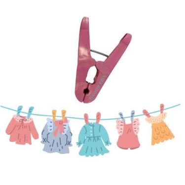 Imagem de 48 Prendedores de Roupas Plastico Resistente Pregador Varal - Ficone D