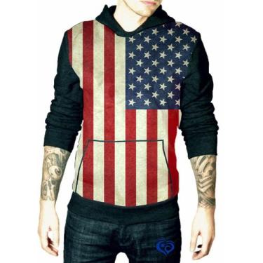 Imagem de Moletom Estados Unidos masculino Orlando blusa Adulto - Alemark, G