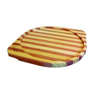 Imagem de Prato misto para Pizza 38X47cm com rebaixe e pegador 35cm - Edal