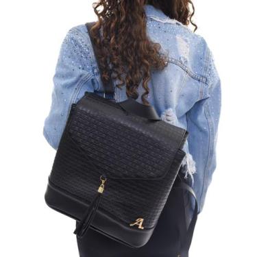 Imagem de Mochila Feminina Escolar Impecável Resistente Básica Elegante Volta as