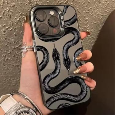 Imagem de HPQWN Capa de celular à prova de choque para Samsung Galaxy S24 Ultra (para Samsung Galaxy S24 Ultra/A)