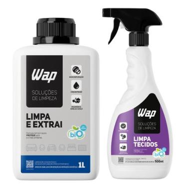 Imagem de Kit Limpa E Extrai Wap 1 Litro + Limpa Tecidos 500ml
