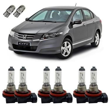Imagem de Lâmpadas Halógenas Alto Baixo Milha 3200K Honda City T10 - Autovex / F
