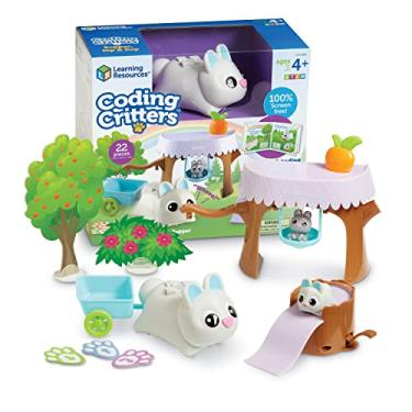 Imagem de Learning Resources Coding Critters Bopper, Interactive STEM Coding Pet, Early Screen Free Coding Toy for Preschooler, 22 Pieces, Ages 4+