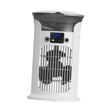 Imagem de Bothyi Mini umidificador de ar condicionado de desktop 3 velocidades fã de resfriamento portátil de resfriamento de silencioso para carro para desktop de, Branco