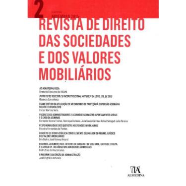 Imagem de Revista de Direito das Sociedades e dos Valores Mobiliários Nº2 - livr