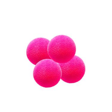 Imagem de 04 Bolas De Espuma Neon Luz Negra- 2 Inch Cor Fúcsia