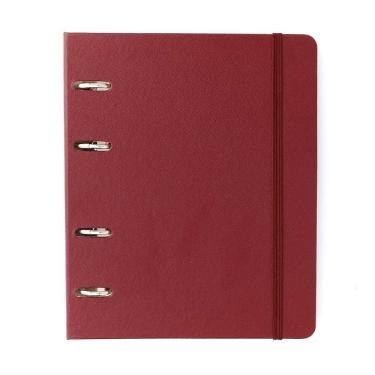 Imagem de Caderno Criativo Argolado A5 Cicero - Office Duo Pautado & Pontado Clássica Vermelho Quente