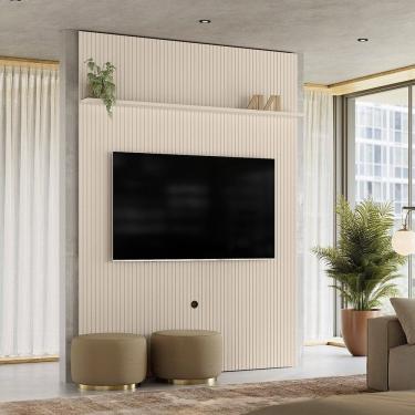 Imagem de Painel 180cm Para Tvs Até 75 Pol New Interlagos Off White