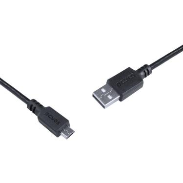 Imagem de Cabo Micro Usb Para Usb A 2.0 50cm Preto - Pmuap-05
