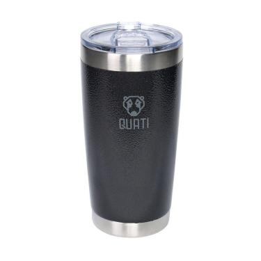 Imagem de Copo Térmico Quati Com Tampa 591ml Preto - Cpct591