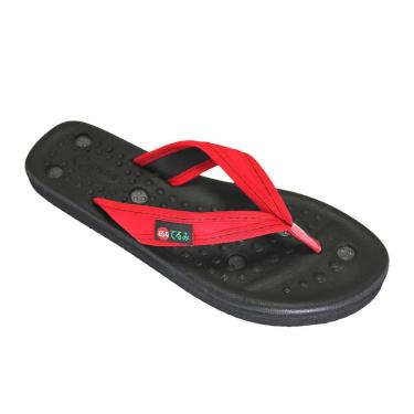 Imagem de Chinelo Dedo Baixo Fino Magnético Kelly Vermelho 34 Par - Terumi