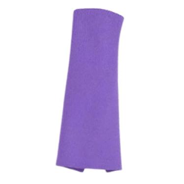 Imagem de Milageto Vestido em escala 1/12, minivestido casual para bonecos femininos de 6'', Violeta Claro