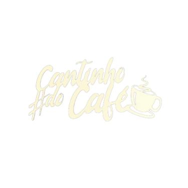 Imagem de cantinho do café 5 em mdf 3mm branco