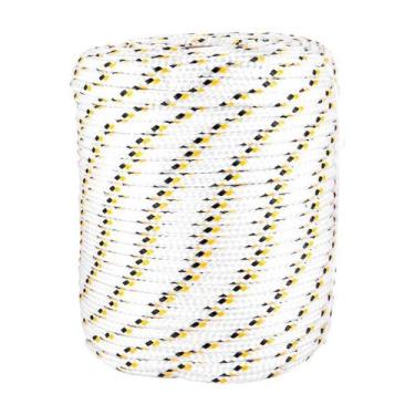 Imagem de Corda multifilamento trançada 8mm x 110m branca vonder