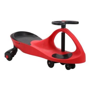 Imagem de Carrinho De Rolimã Car Infantil Importway Gira 360 Vermelho