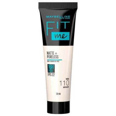 Imagem de Base Líquida Maybelline NY Fit Me Matte FPS22, 110