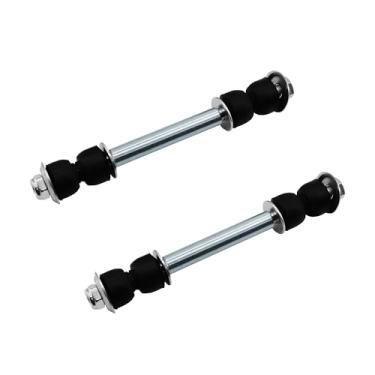 Imagem de RABROPAR Par de elos de extremidade estabilizadores dianteiros esquerda direita compatíveis com Chevy Silverado Tahoe Suburban Avalanche, compatível com GMC Sierra Yukon, compatível com Cadillac