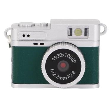 Imagem de Zopsc Câmera de Chaveiro de 20mp 1080p, Mini Câmera Digital Com Tela de 0,96in e Luz LED para Ciclismo, Escalada, Compartilhamento do Tipo C, Gravador de Vídeo (GREEN)