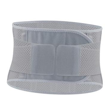 Imagem de Colaxi Cintura feminina, suporte para costas, academia, modelador ajustável, respirável, cinta lombar para treino, presente para atletas, L
