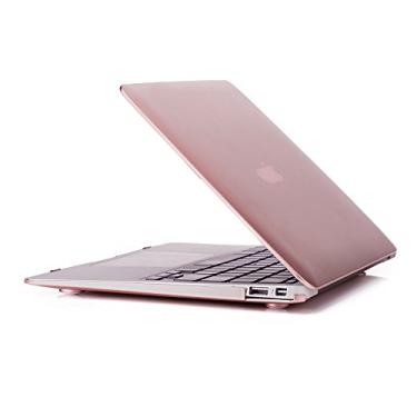 Imagem de RUBAN Compatível Com Macbook Air 11" Modelos A1370 A1465, Capa Rígida De Plástico Macio Ao Toque Para Mac 11.6 (Ouro Rosa)