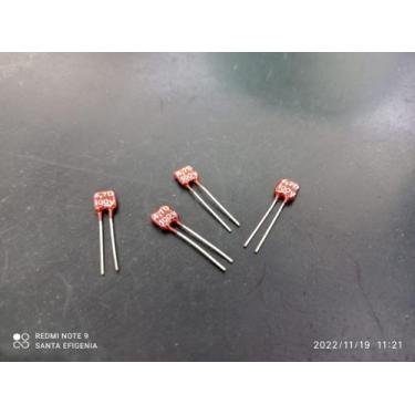 Imagem de 3x Capacitor Mica Prata 4,7pf/100v Tolerancia 0,5pf Cm00 - Icl