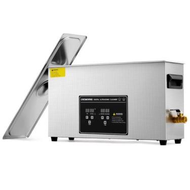 Imagem de Limpador ultrassônico CREWORKS 10L para peças e ferramentas de pistola