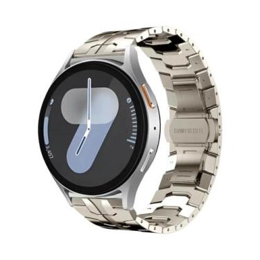 Imagem de Pulseira De Metal Quick Fit Para Relógio Samsung 20mm 40/44mm 43mm Bra