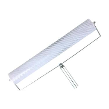 Imagem de Ｂｅｓｇａ Rolo com pontas para betonilha, ferramenta autonivelante, rolo antiespumante, pincel para pintura interna de cimento