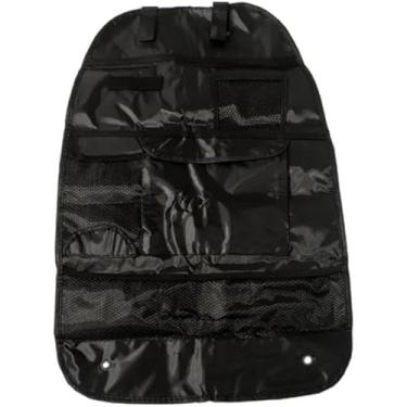 Imagem de Organizador de Carro Porta-Trecos Bolsa Multiuso Acessório Universal para Banco Traseiro Ideal para Uber Táxi e Viagens Armazena Celular Garrafa Brinquedos e Mais
