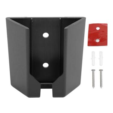 Imagem de Adaptador Ethernet Kit de montagem Mount Mount Space Projeto de economia de cabo Bracket para Internet Kit Abs Material 6x5.56x2.7cm (Preto)