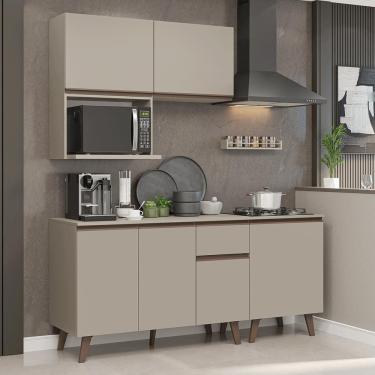 Imagem de Armário De Cozinha Compacta 180 Cm Crema Nice Madesa 02