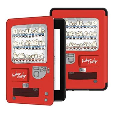 Imagem de GUKSRASO Capa para 6" Kindle 11ª Geração (2024/2022, Modelo: C2V2L3 & RS23CV), Capa Protetora Pintada com de Despertar/Repouso Automático