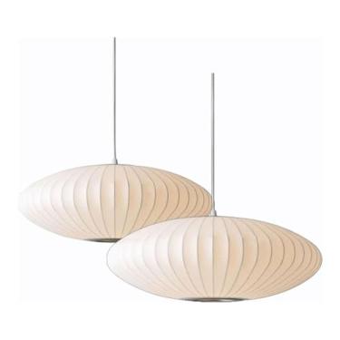 Imagem de Lustres de seda simples para pendurar lanterna, cafeteria, luminárias pendentes - luminárias suspensas casulo bicho-da-seda compatíveis com sala de jantar, sala de exposição, iluminação de teto de