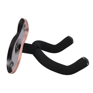 Imagem de Mingzhe Guitarra Montagem na Parede Gancho Suporte de Metal Universal para Ukulele Violino Estúdio Sala (Ouro rosa)