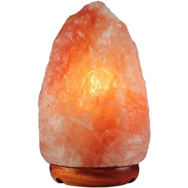 Imagem de Lâmpada de sal do Himalaia REMEX de pedra de 4-5 kg com interruptor de intensidade