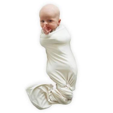 Imagem de Cobertor de bebê Caden Lane, bambu, viscose, aveia, bege