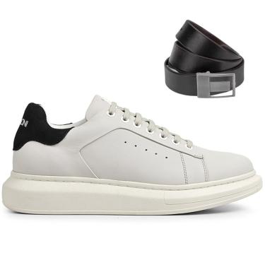 Imagem de Kit Sapatênis Ferracini Impulse Masculino + Cinto