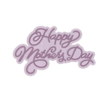 Imagem de Alfabetos matrizes de corte de metal para fazer cartões faça você mesmo, scrapbooking, moldes de molde de perfuração, artesanato, materiais para álbuns, scrapbook, álbum de fotos, decoração (feliz dia