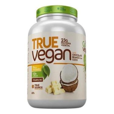 Imagem de True Source True Vegan 837g  Proteína Vegetal em Pó Sabor Chocolate Br