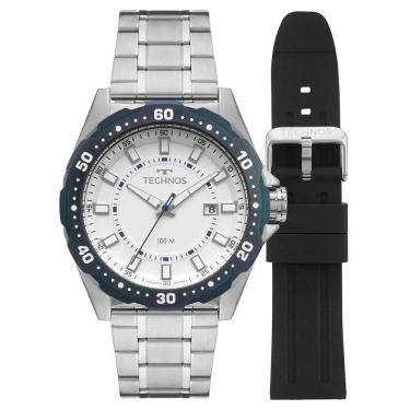 Imagem de Relógio Technos Masculino Racer Premium Bicolor - 2315lbd/t1b