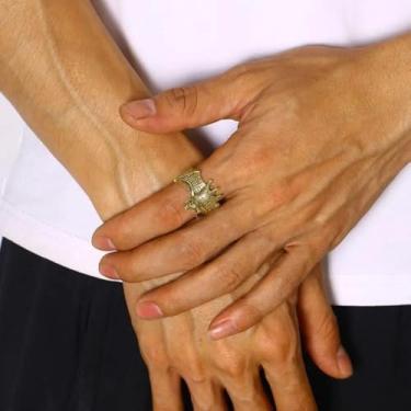 Imagem de Anel de dedo de morcego vintage gótico ajustável feminino masculino anel aberto para festas cosplay estilo punk joias presente, 2,2 cm, 2.2cm, Metal, Sem pedra preciosa