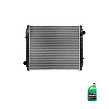Imagem de Kit Radiador Ford Cargo 1317 1319 1517 10/17 + Aditivo Radiador Paraflu Verde Pronto Uso 5