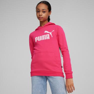 Imagem de Moletom Infantil Puma Essentials Logo Capuz Menina-Feminino