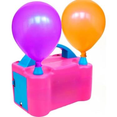 Imagem de Inflador Elétrico de Balões com 2 Bicos – Bomba Portátil 600W para Festa e Evento (110v)