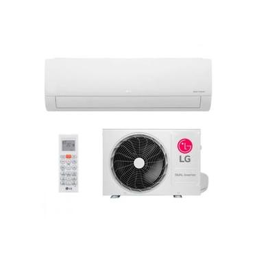 Imagem de Ar Condicionado Split Inverter LG Hi Wall DUAL Compact +AI 18000 BTUs Frio S3-Q18KLQAL - 220V