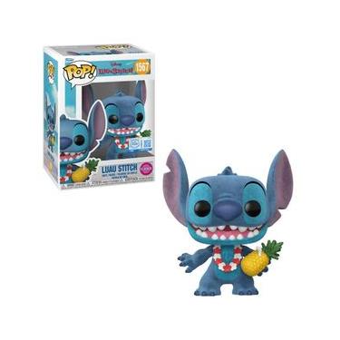 Imagem de Boneco Funko Pop! Disney Lilo & Stitch Luau Stitch Flocked