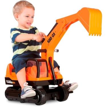 Imagem de Trator Escavadeira Gigante Infantil Giant Escavator - Até 50 Kilos