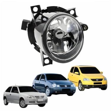 Imagem de Farol Auxiliar De Milha Vw Gol G4 2005 Até 2008 Fox 2003 Até 2010 Polo 2003 Até 2006 Sem Defletor Lado Direito Passageiro